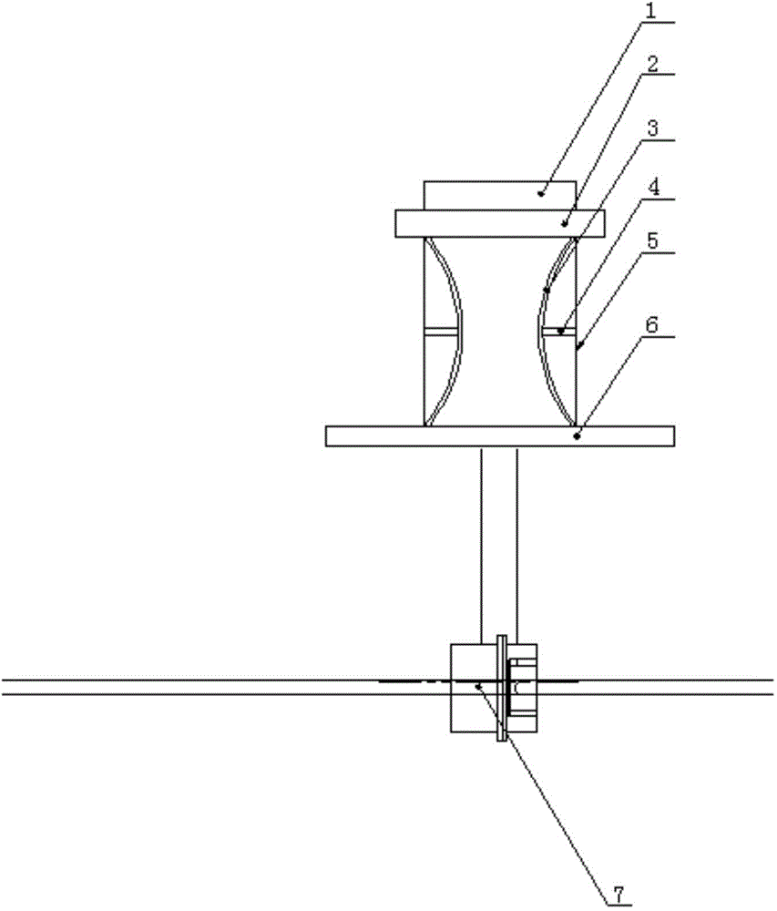 Coir rope initial section unwinding and crushing device