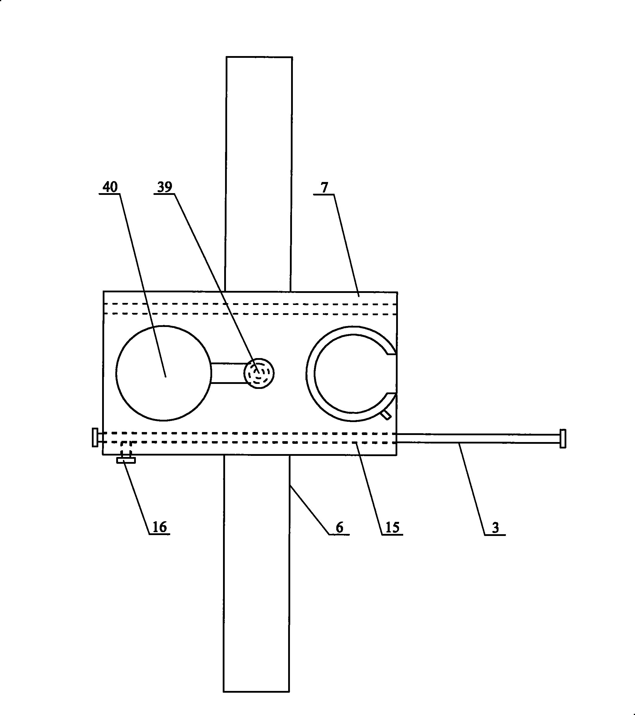 High-altitude portable pipeline cutting machine