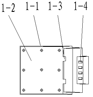 A combined LED lamp driving module