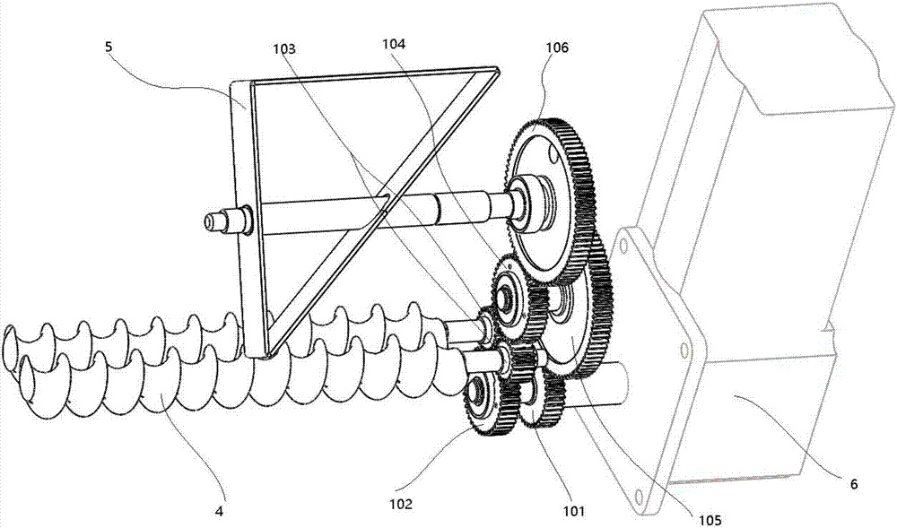 Variable-speed drive mechanism and double-screw feeder thereof