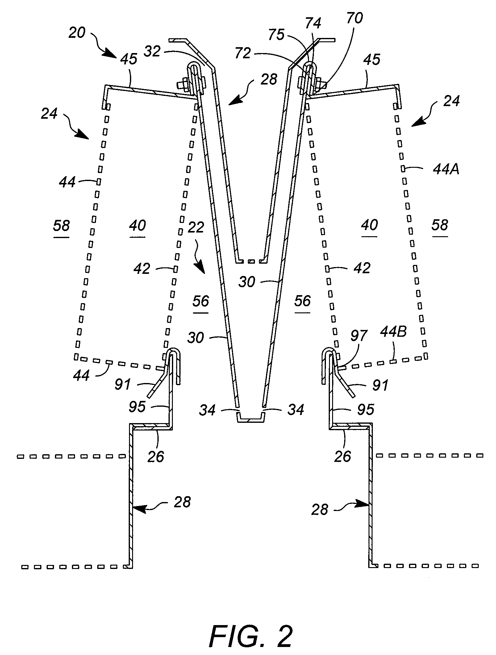 Contacting stages for co-current contacting apparatuses