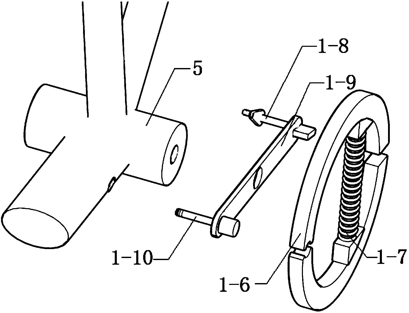 Novel linear speed change device for bicycle