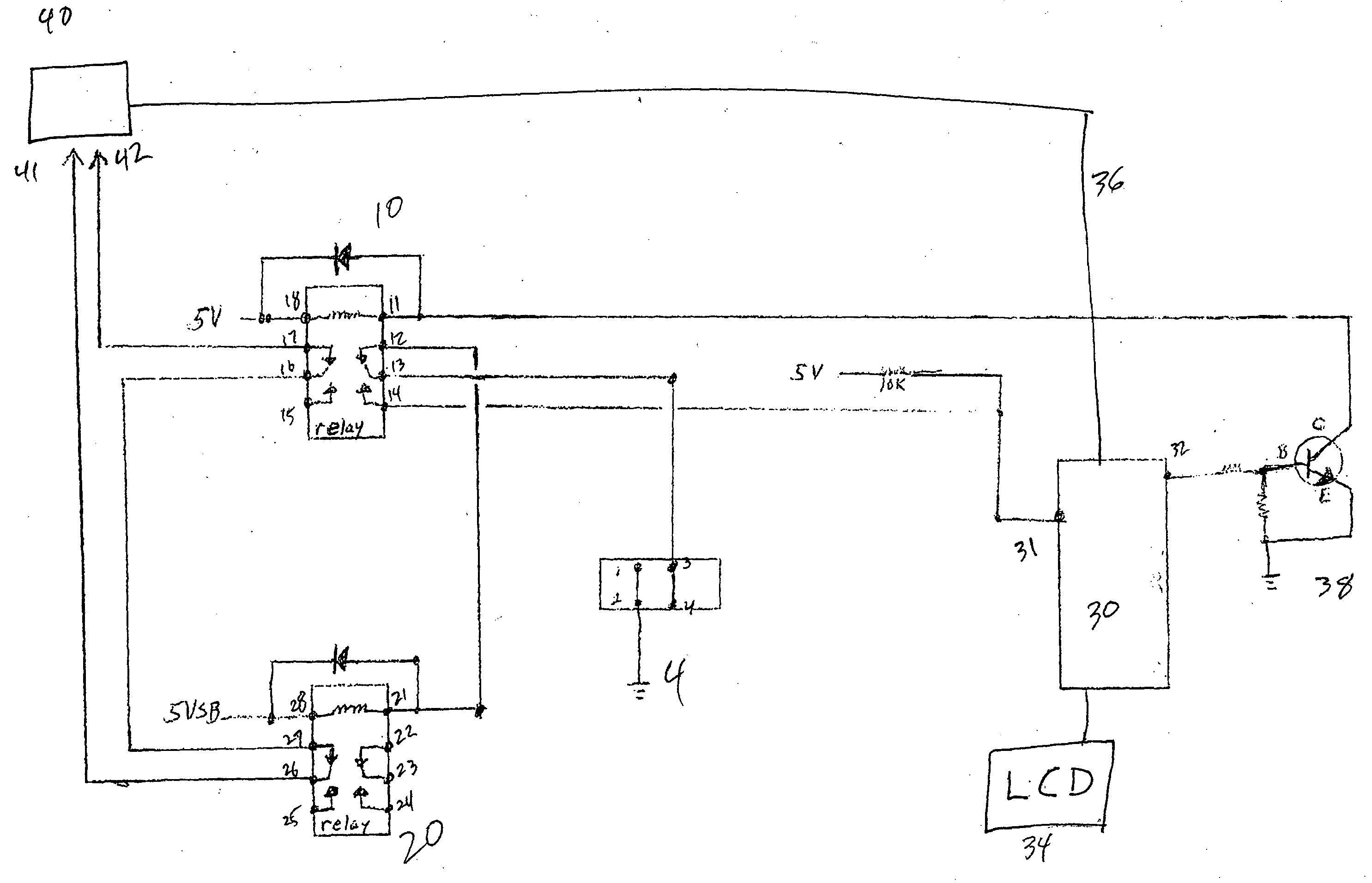 Protected dual purpose power/enter switch apparatus and method