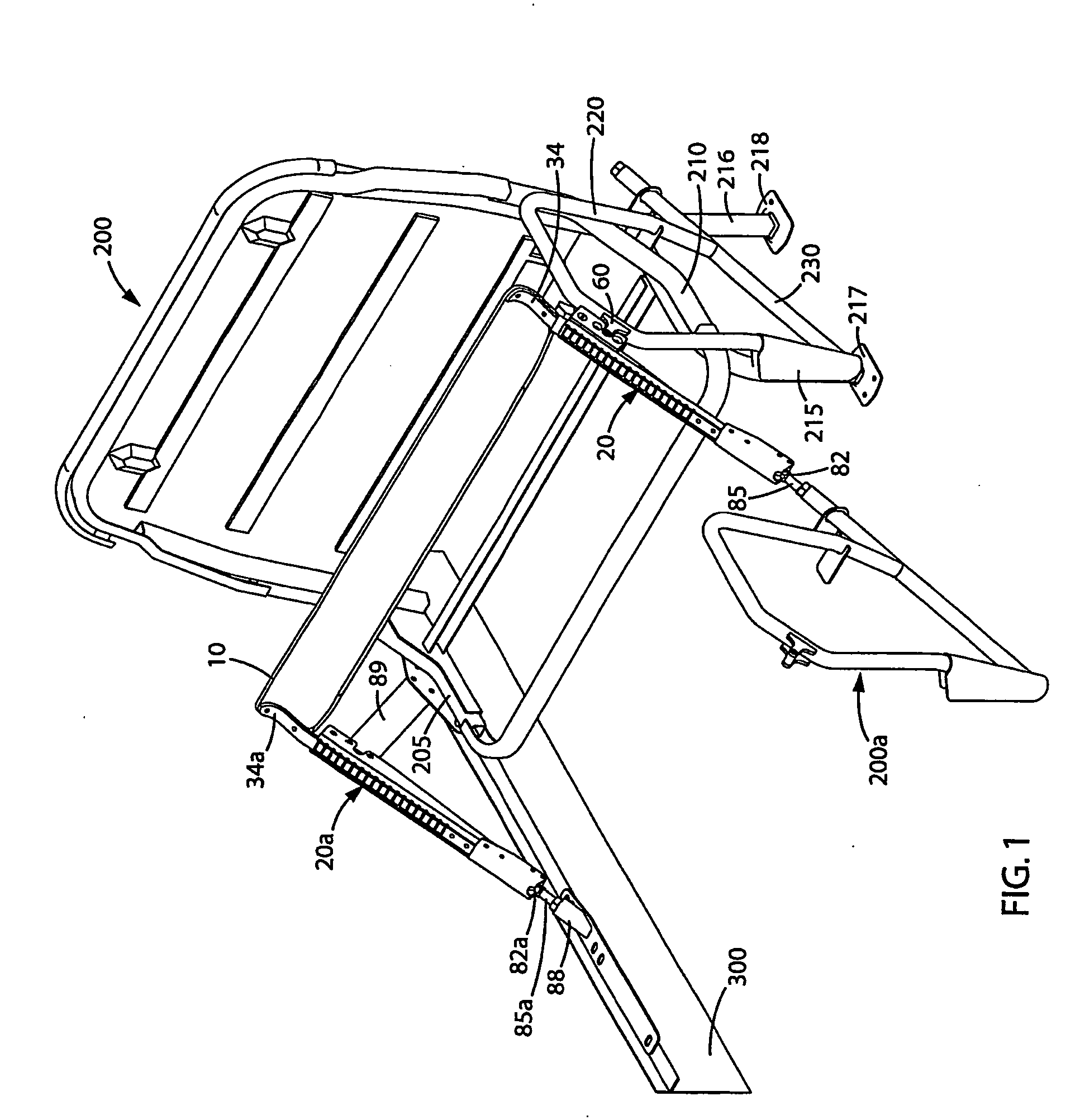 Energy absorption device and passenger safety crossbar system incorporating same