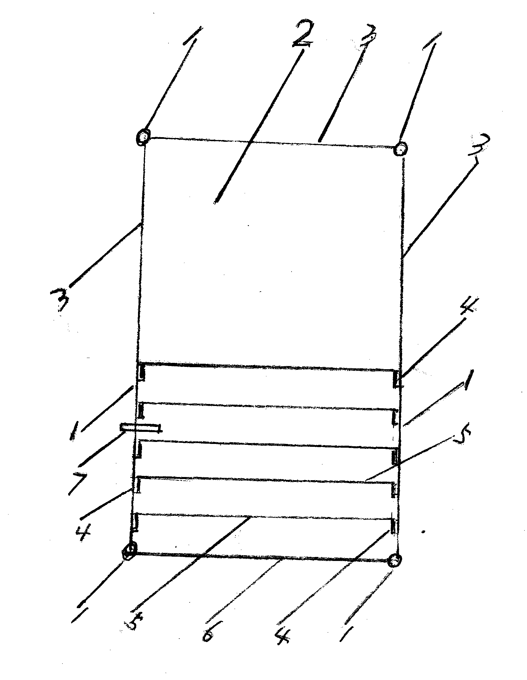 Spray-irrigated square multi-tier seedling rack