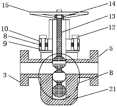 A graded and divided pipeline for industrial sewage