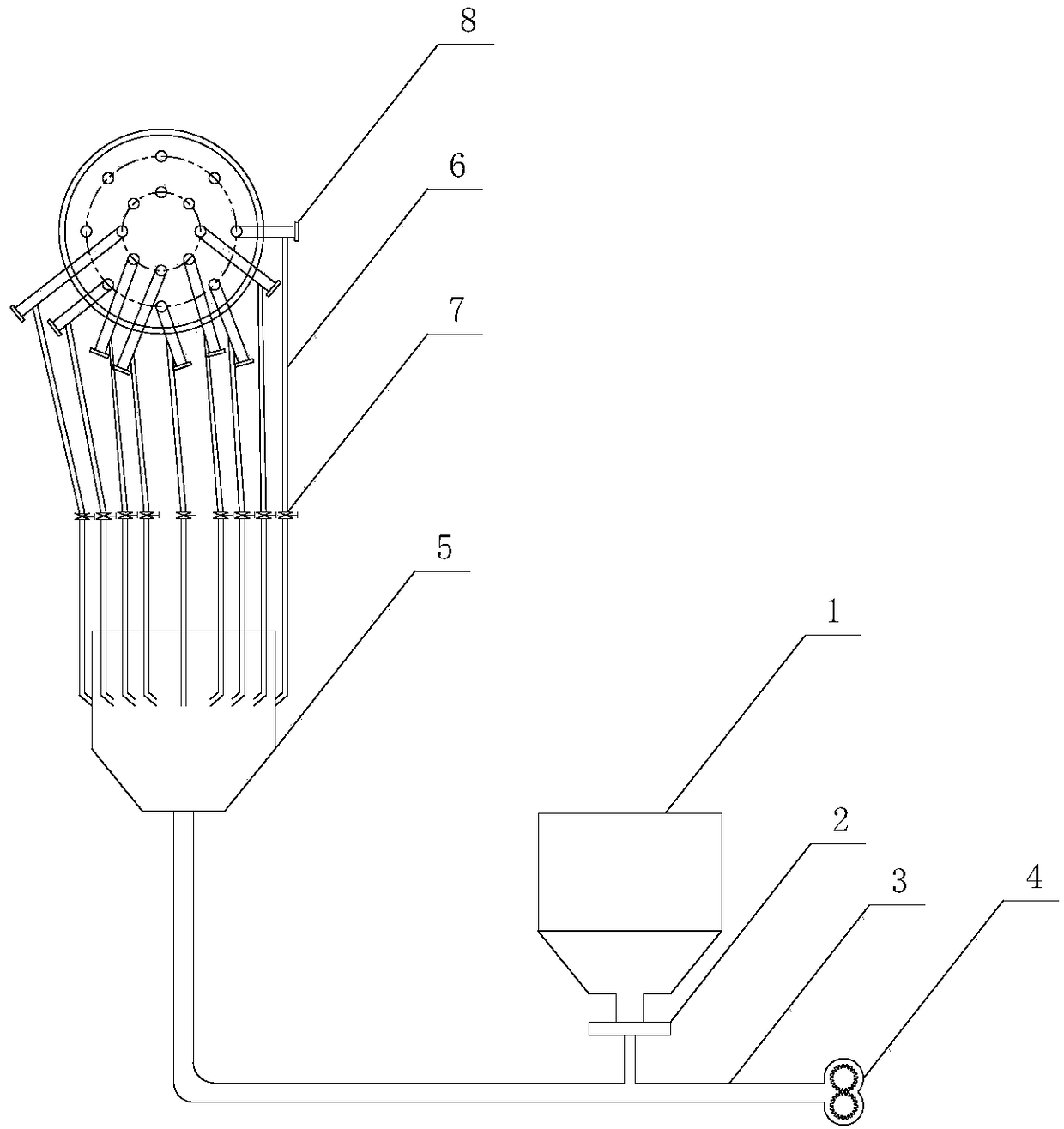 Adaptive regulation method and system for lime kiln fire coal