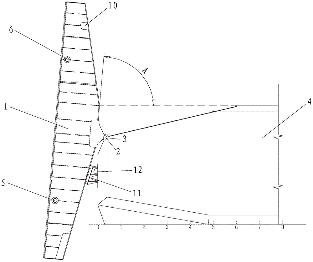 Rocker overturning testing method for jacket launching barge