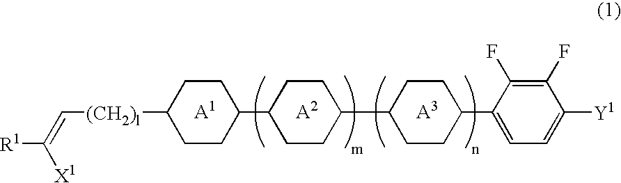 Alkenyl compound having a negative Deltaepsilon value, liquid crystal composition, and liquid crystal display device