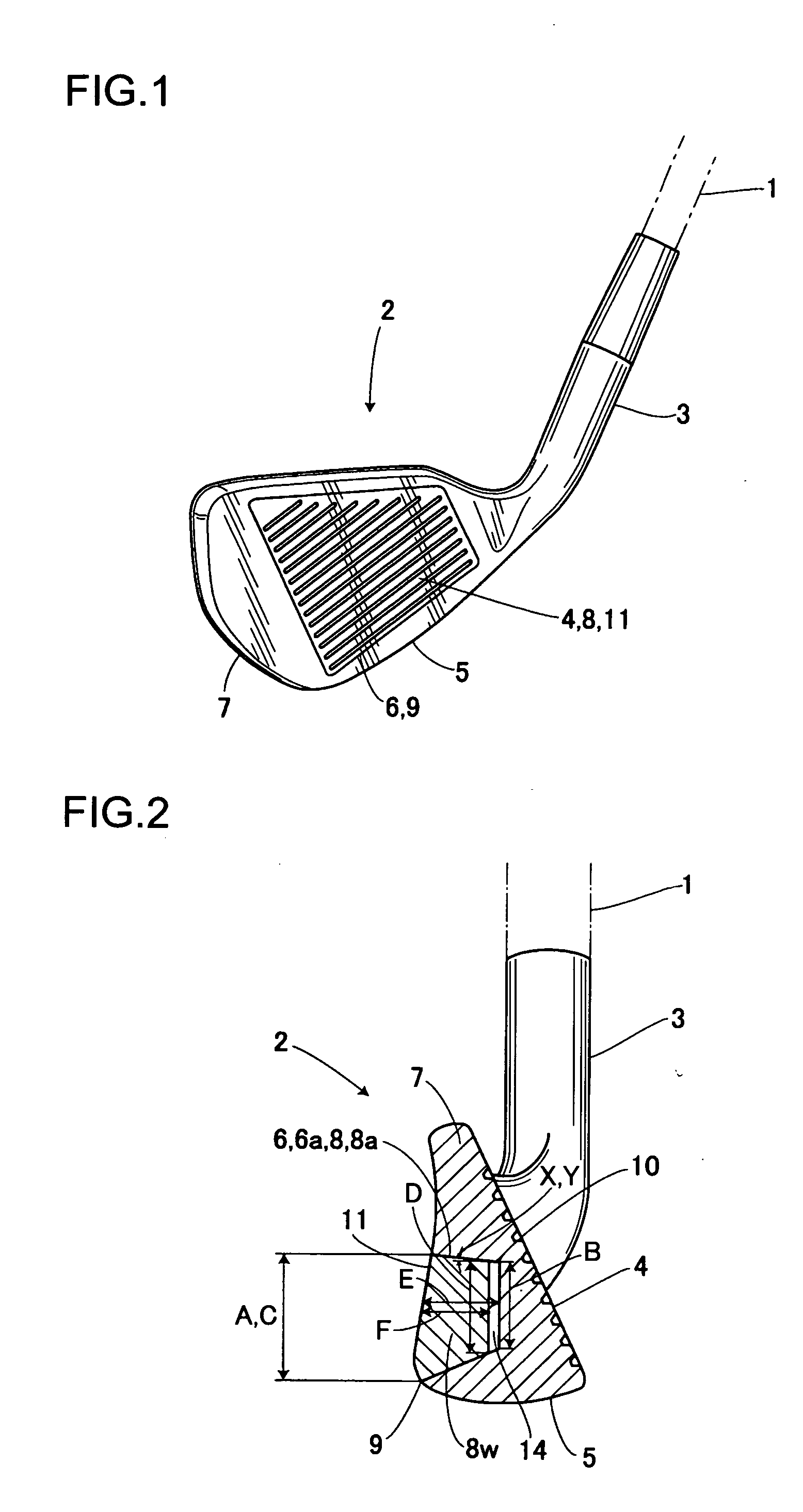 Golf club and method for manufacturing same