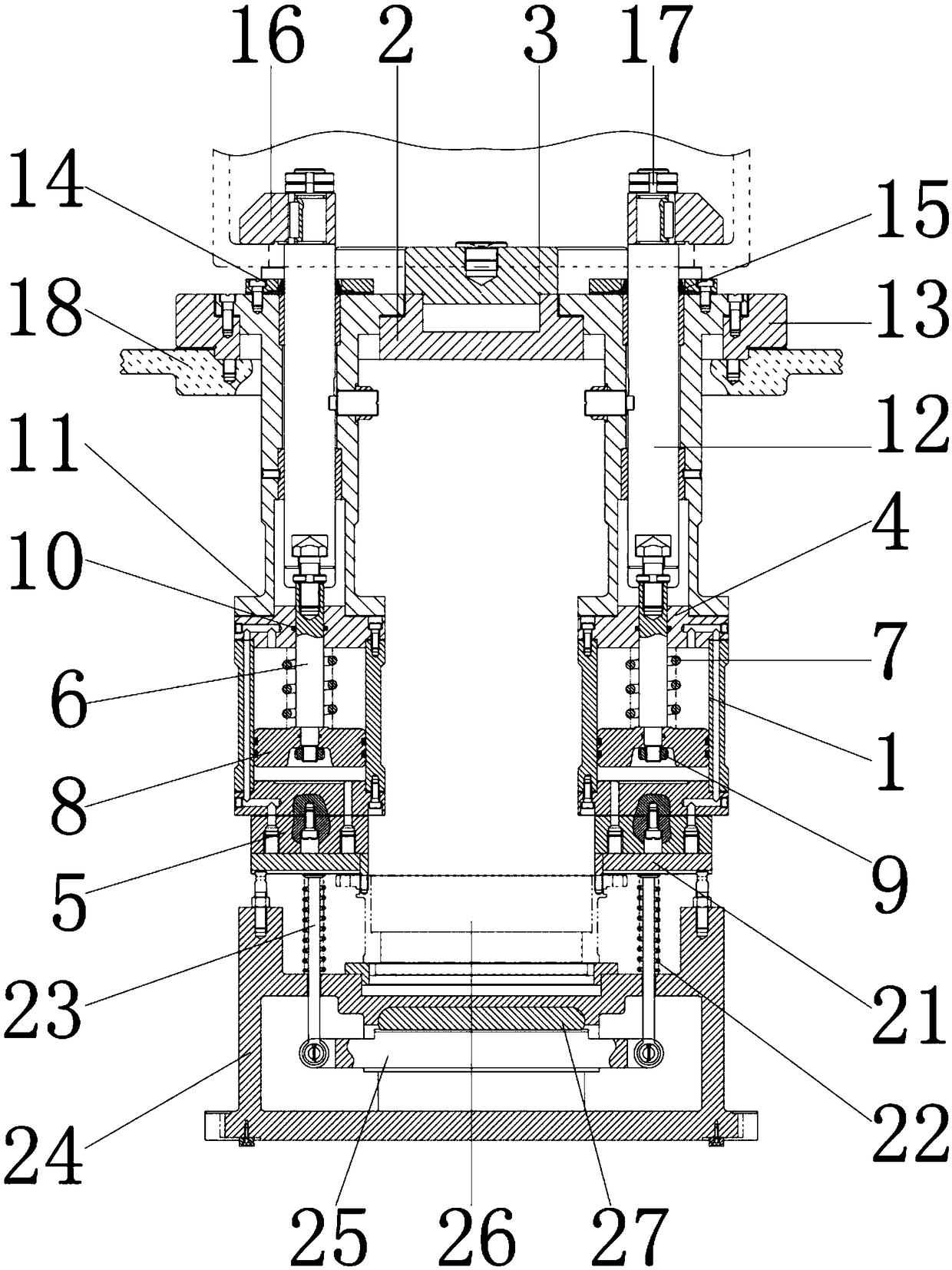 Anti-seismic buffering method for steel structure for construction engineering