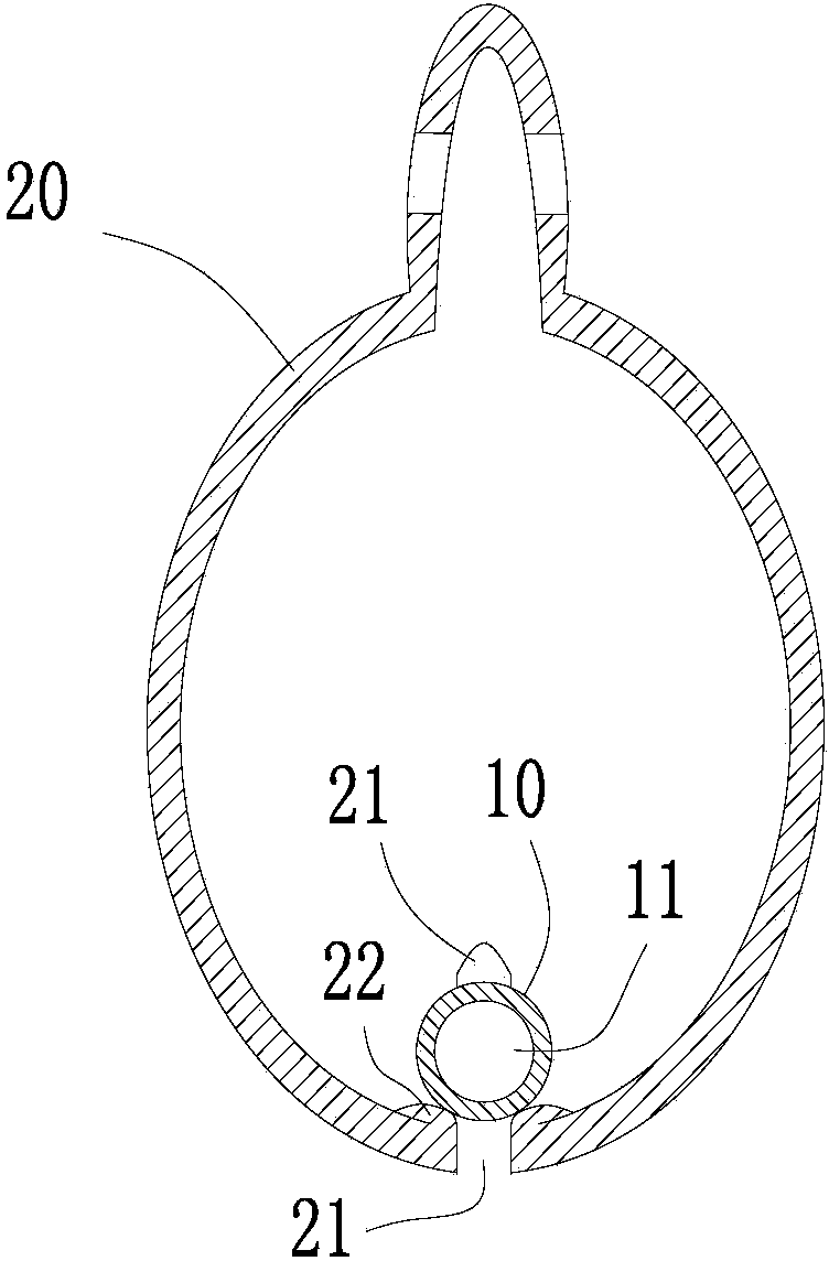 Gold jewelry bell and production method for same
