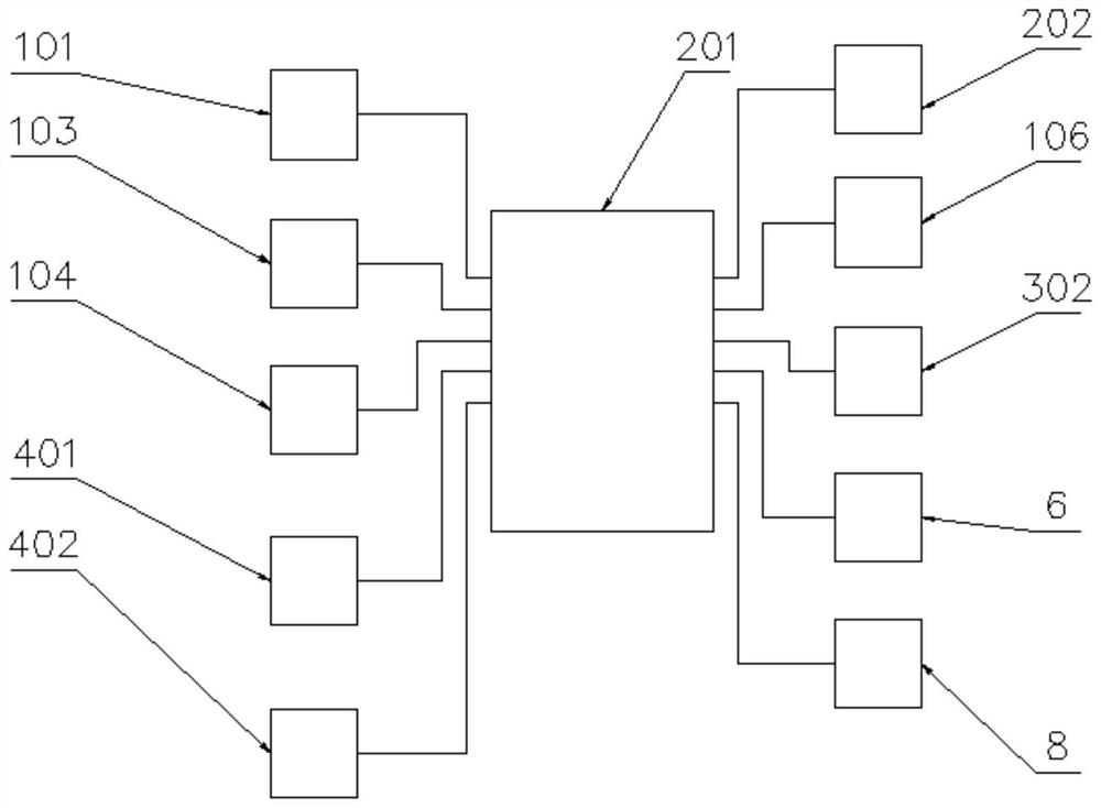 An electrical fire monitoring and fire extinguishing linkage system and its working method