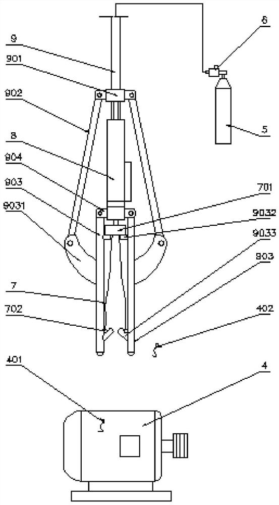 An electrical fire monitoring and fire extinguishing linkage system and its working method