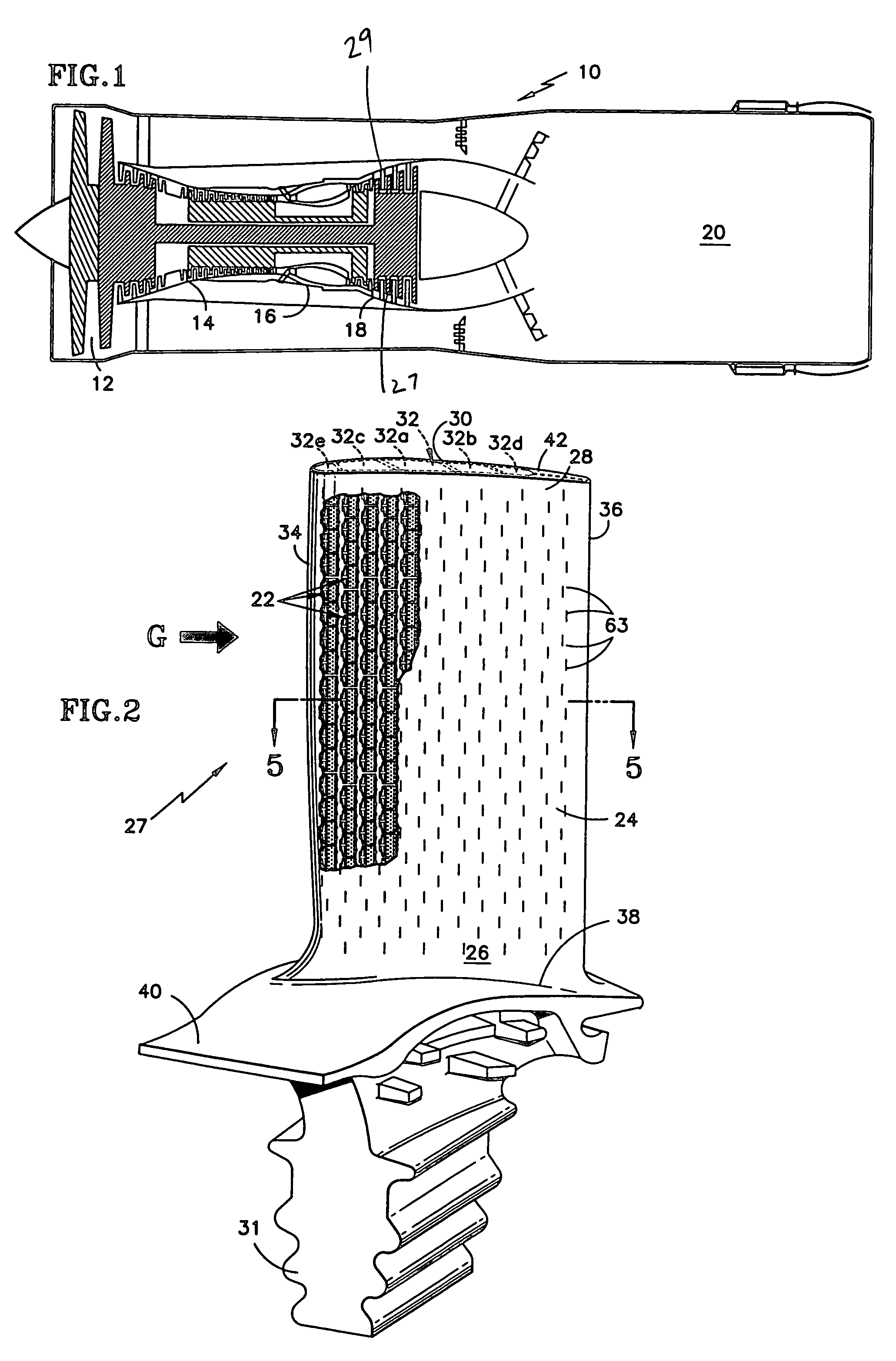 Microcircuit cooling for a turbine airfoil