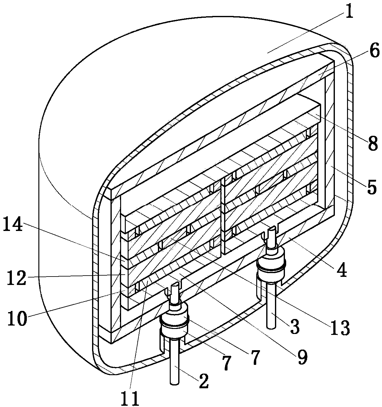 C/C composite material deposition furnace