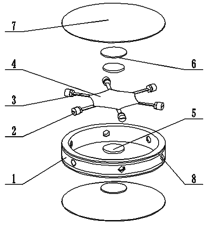 Composite vibration energy collector