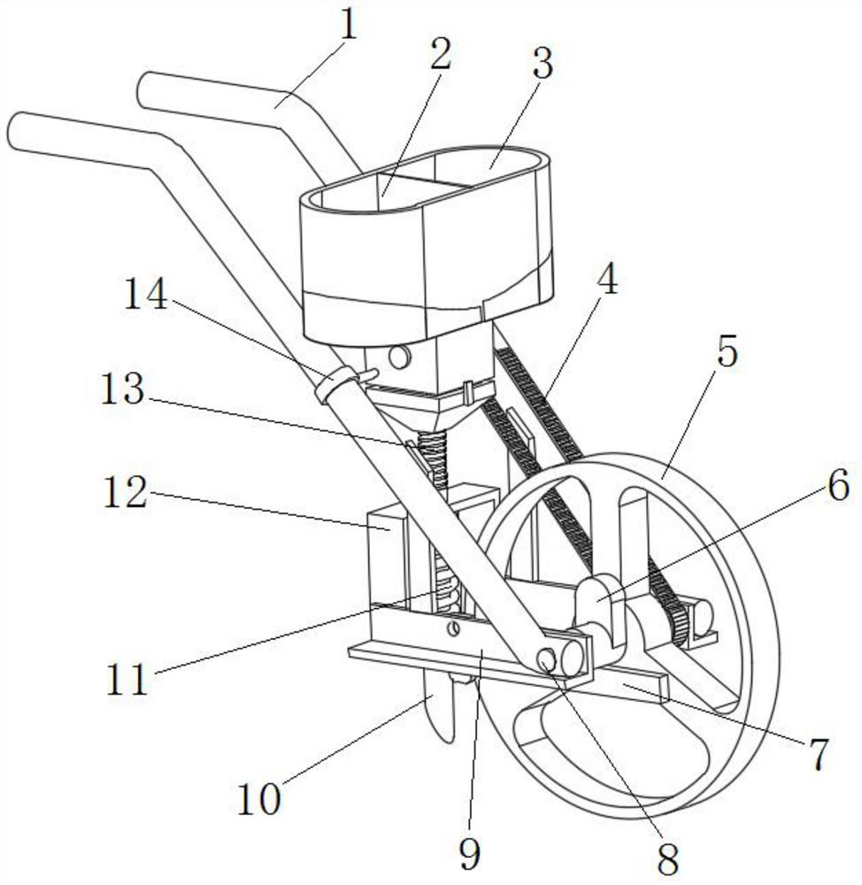 Corn soil-borne disease resistance identification inoculation device