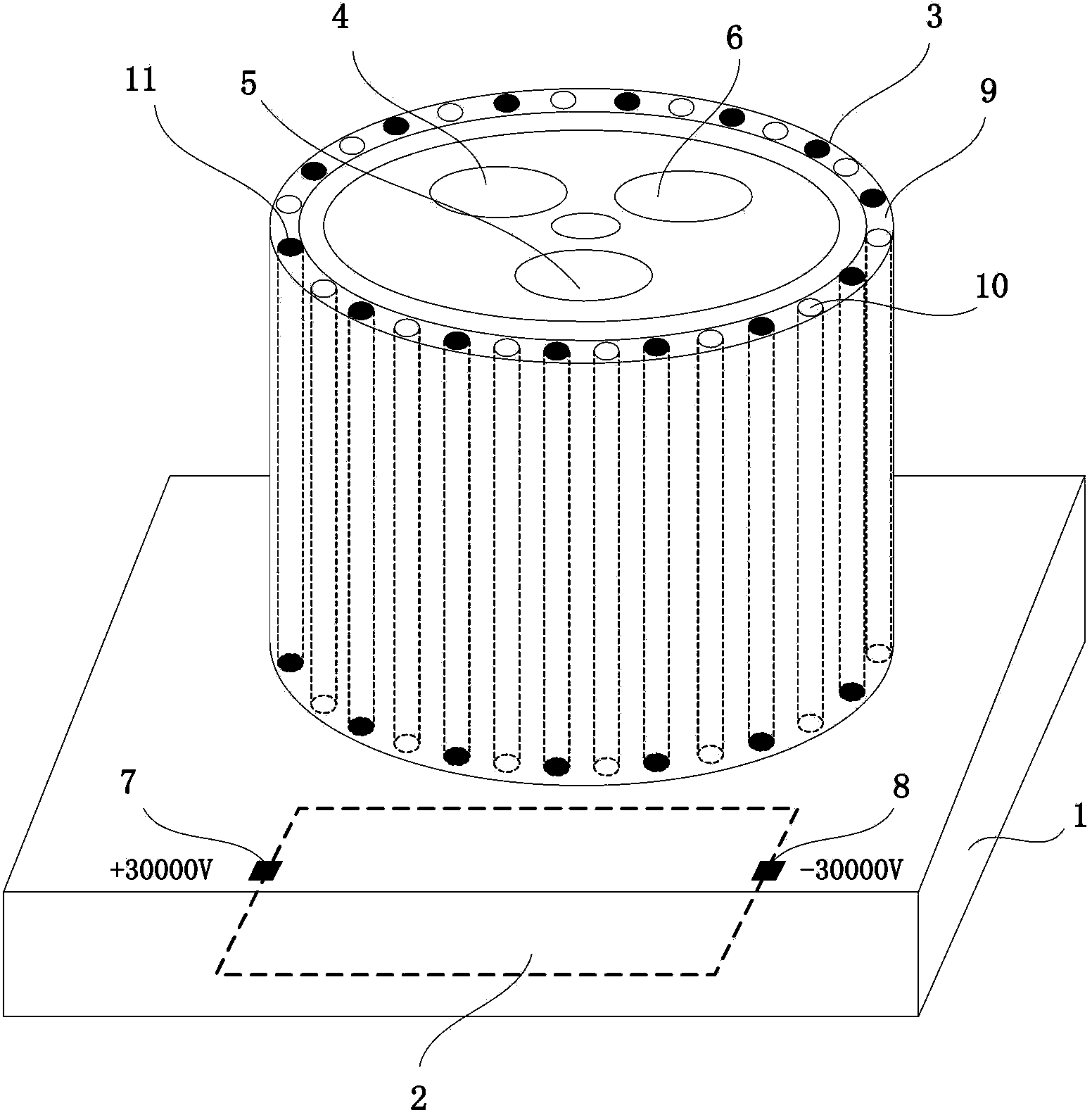 Devices for actively attracting flying insects and purifying air and water
