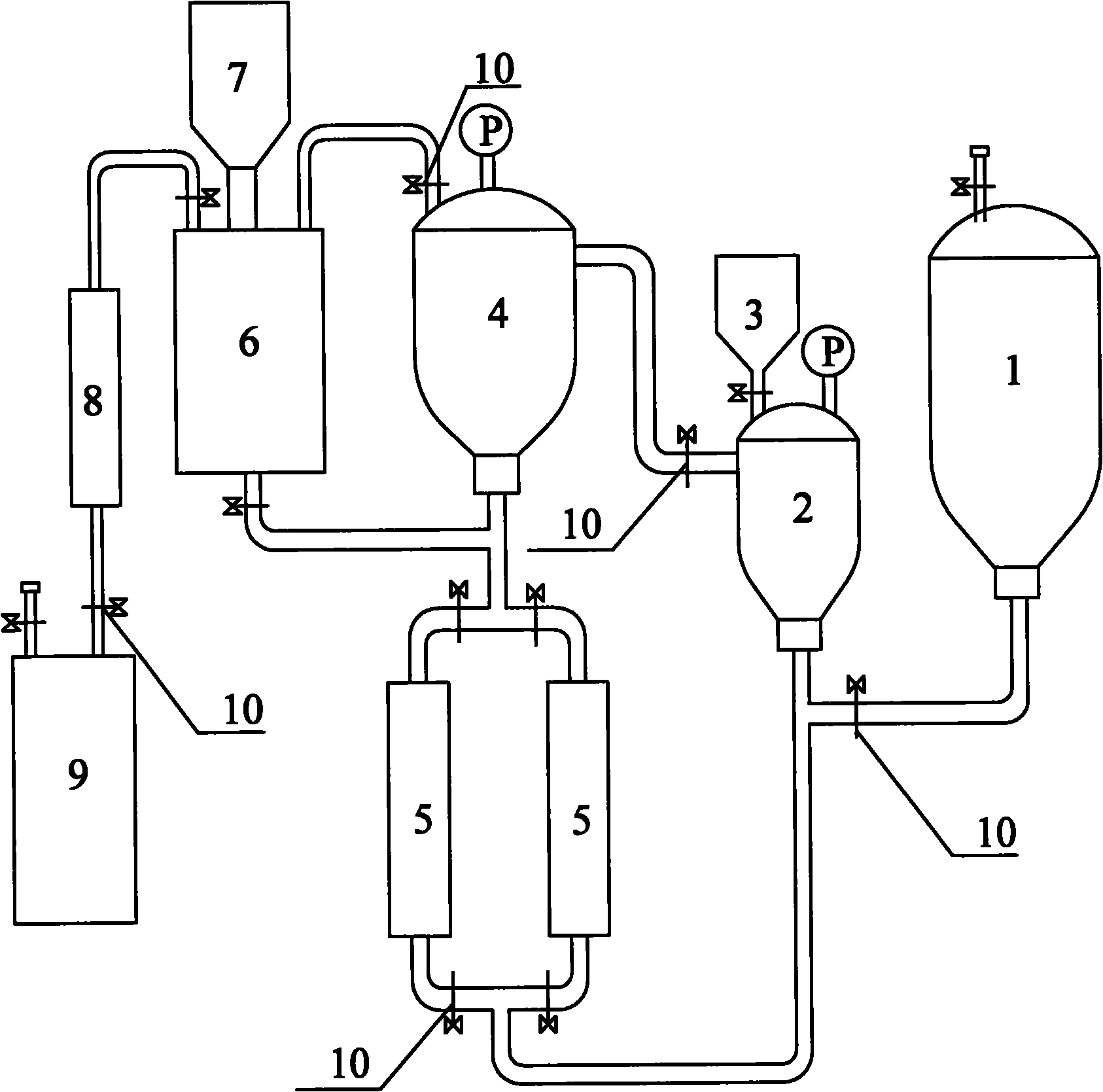 System for continuously generating hydrogen from molten aluminum