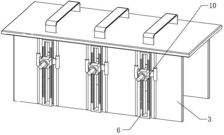 Body position fixing device for pediatric ultrasonic examination