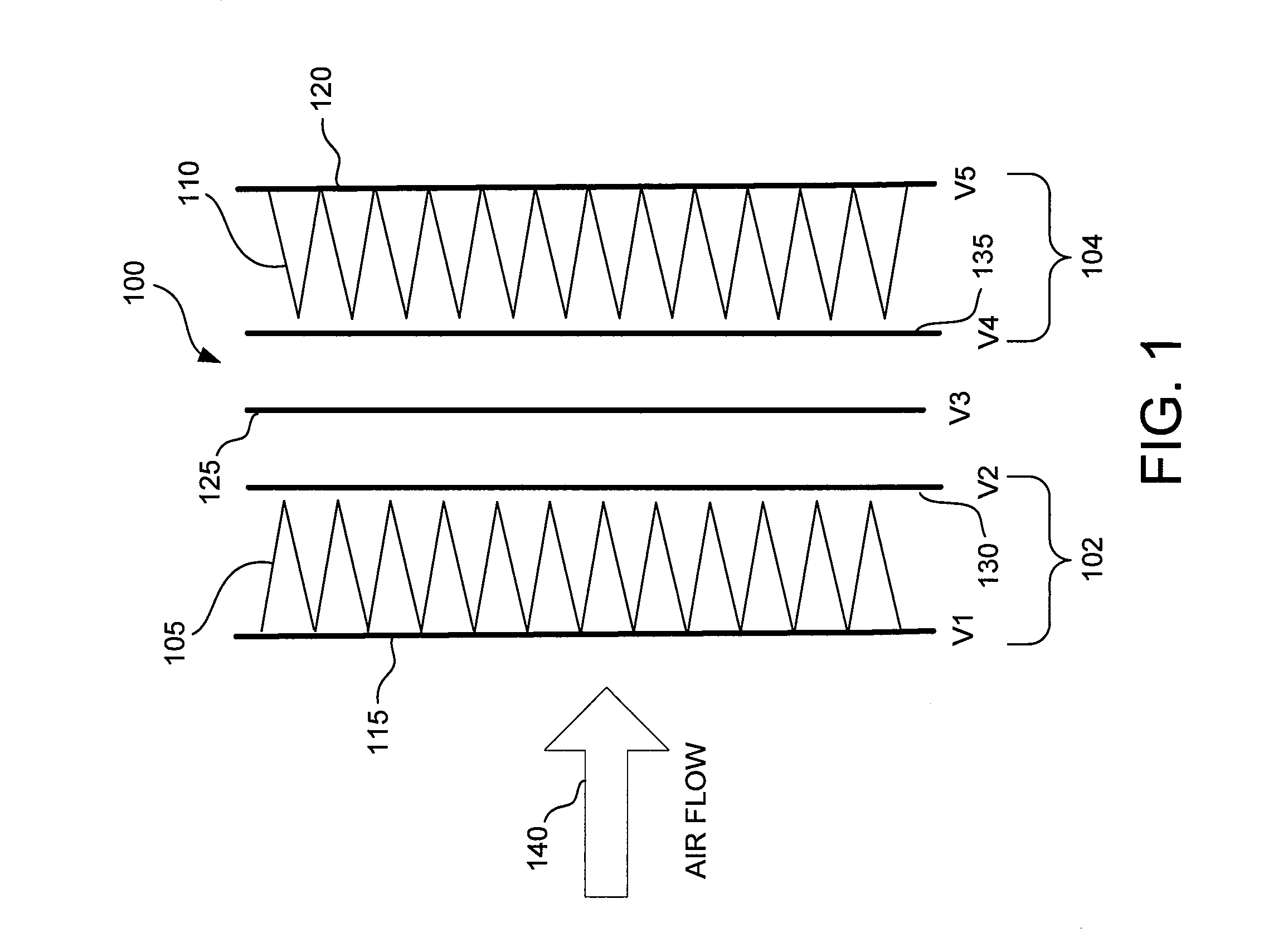 Dual-filter electrically enhanced air-filtration apparatus and method