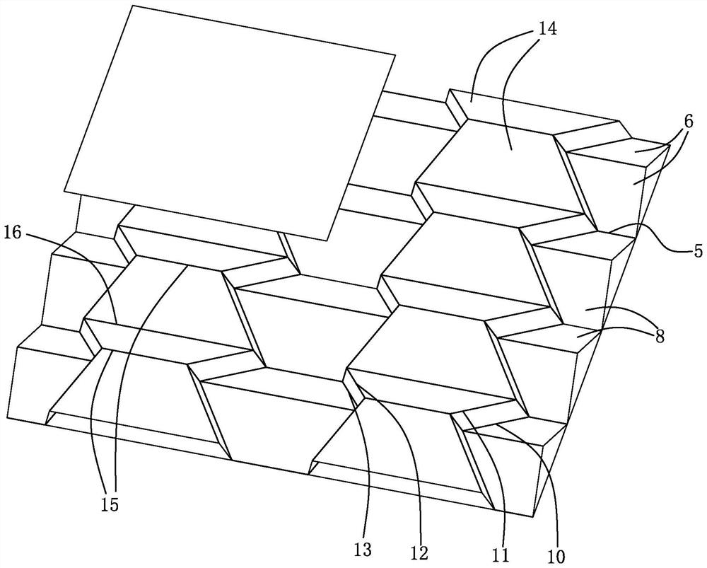 Novel corrugated board with laminated structure and manufacturing method