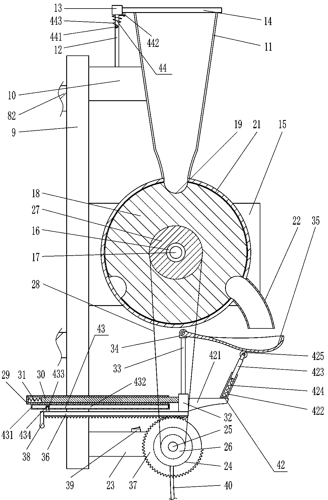 A medical device for feeding patients with hand injuries