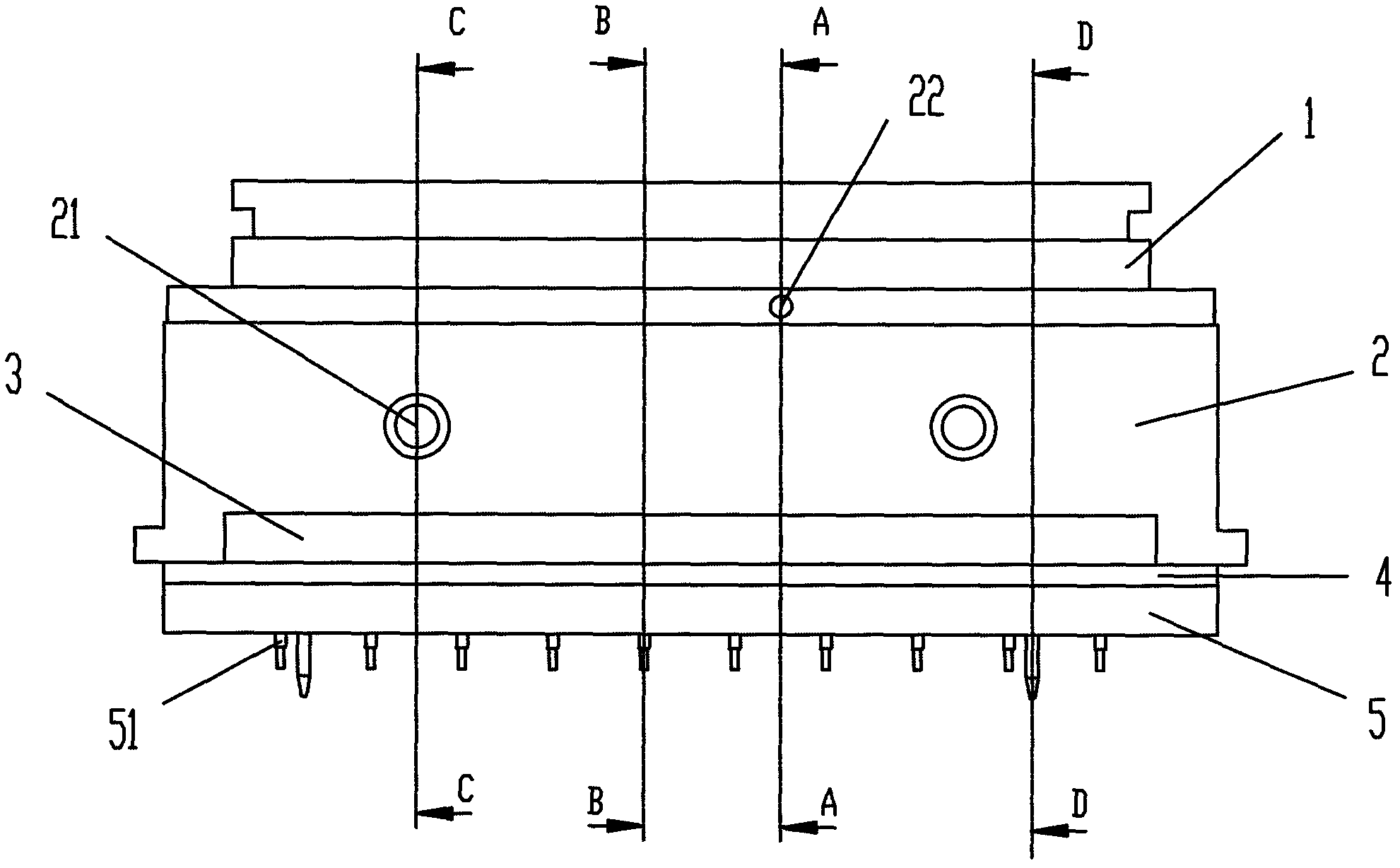 Colloid body conveying mechanism