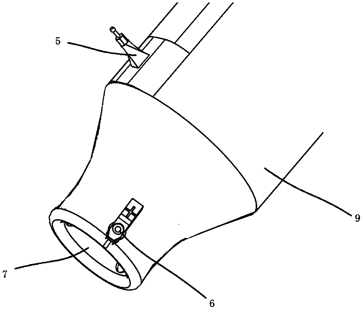 Surgical robot with built-in surgical tools