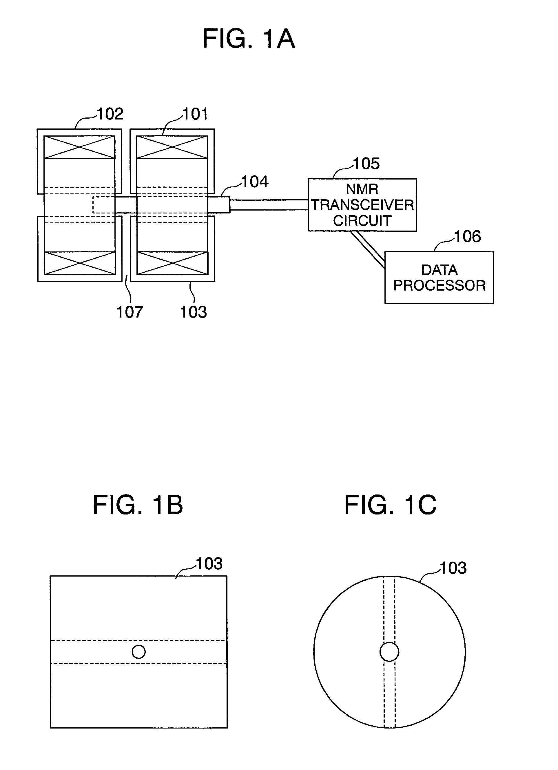 Electromagnetic wave transceiver apparatus and nuclear magnetic resonance analyzing apparatus using it