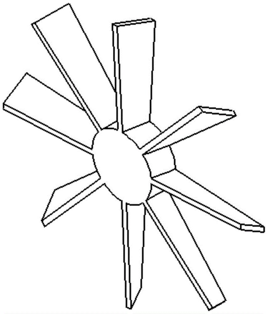 An electrorheological polishing device with alternating positive and negative blade electrodes