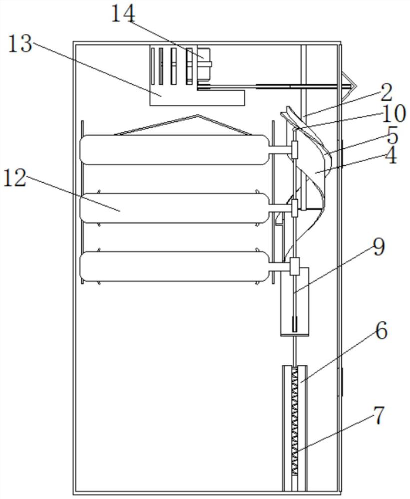 Intelligent dedusting switch cabinet