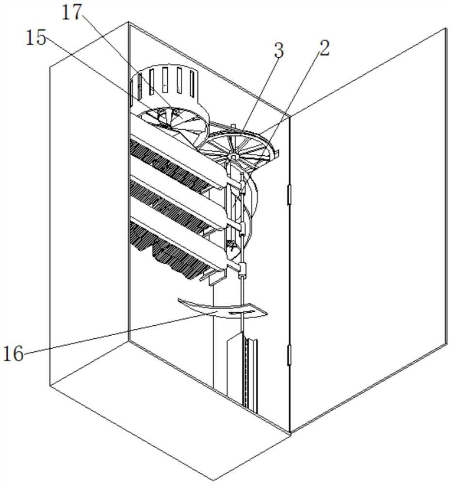 Intelligent dedusting switch cabinet