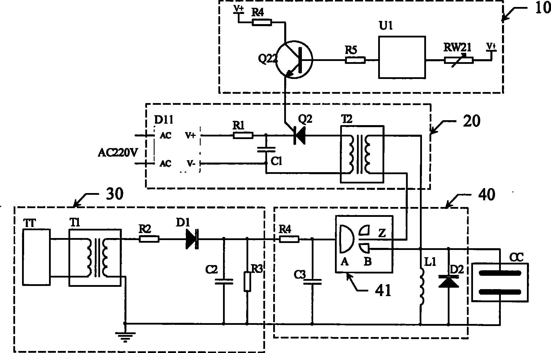 High-pressure pulse electric sterilization process device for liquid food