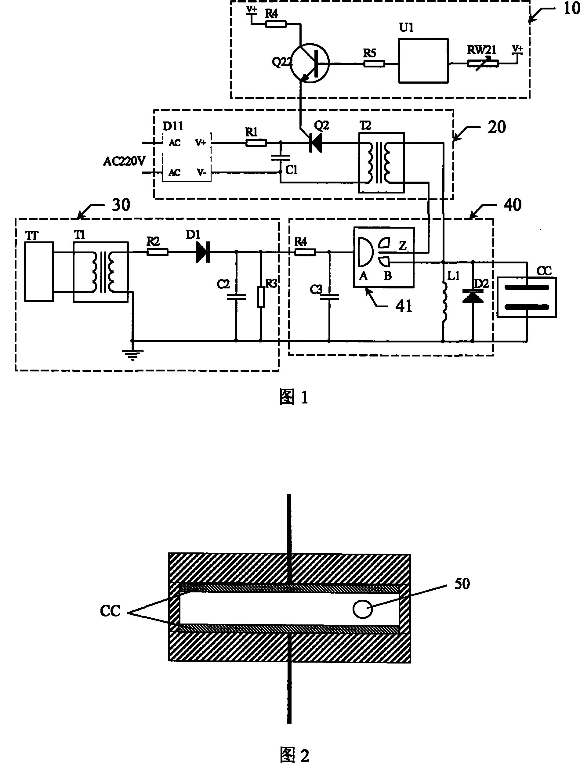 High-pressure pulse electric sterilization process device for liquid food