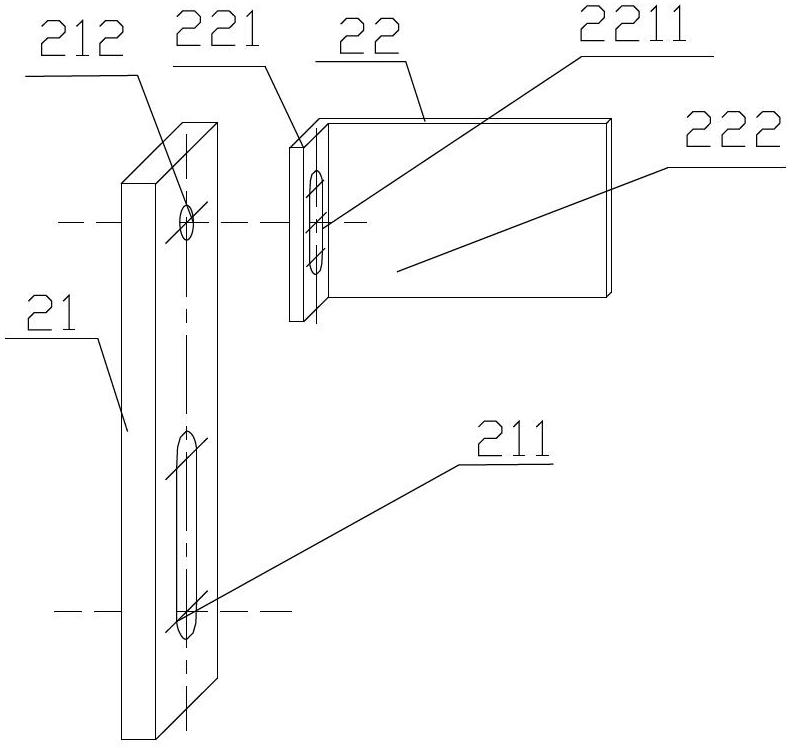 Bending piece detection device for battery piece