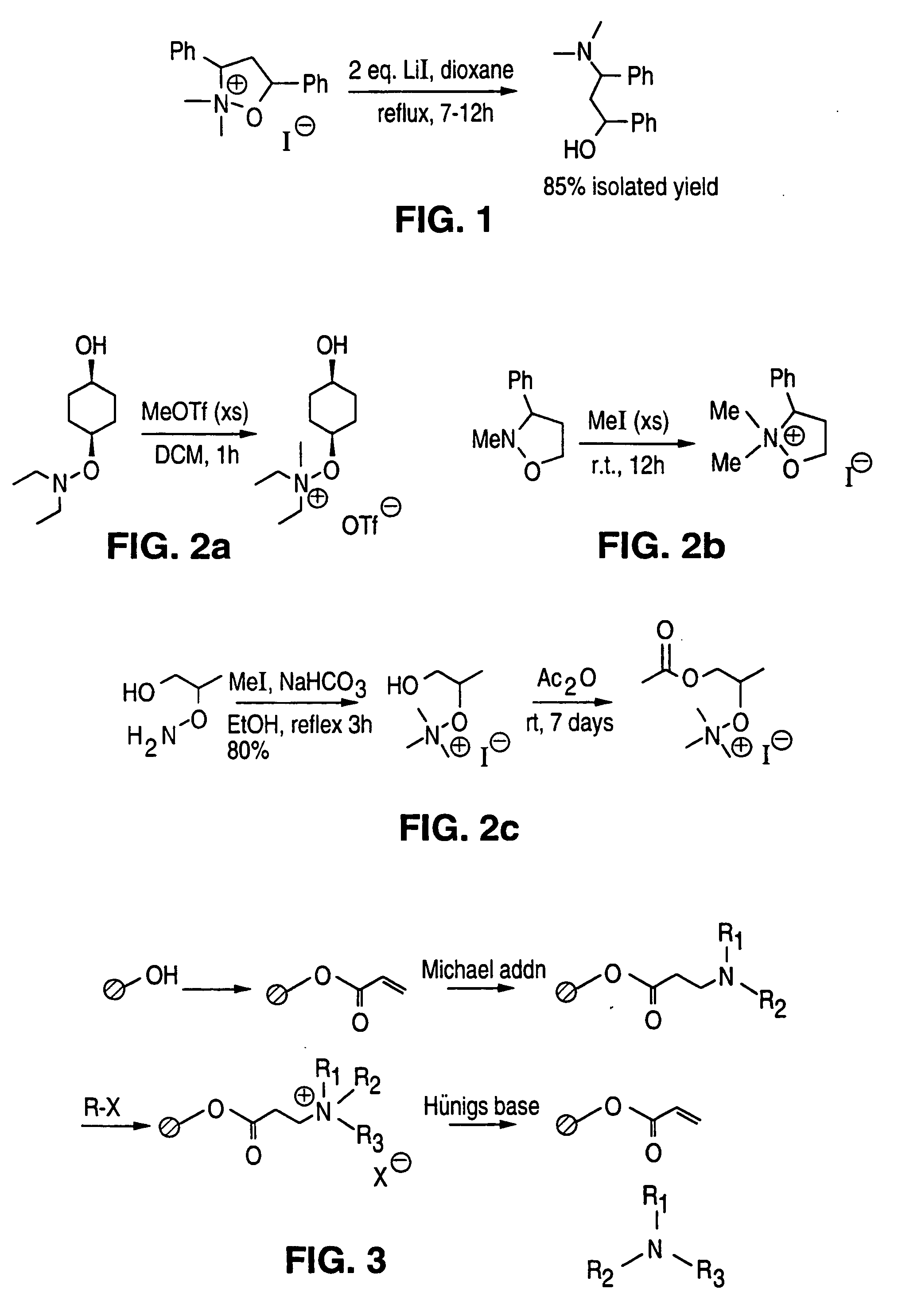 Solid phase parallel synthesis of tertiary amines