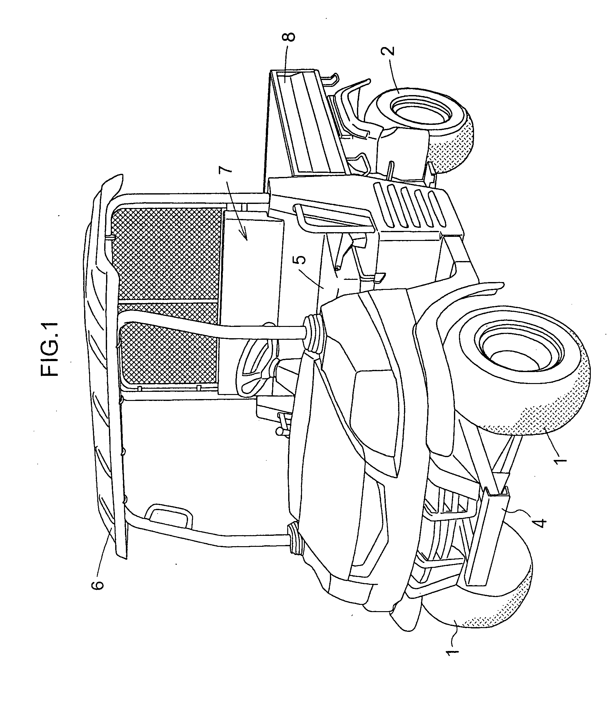 Change-speed control system for utility vehicle having stepless change-speed apparatus for speed-changing engine output and transmitting the speed-changed output to traveling unit