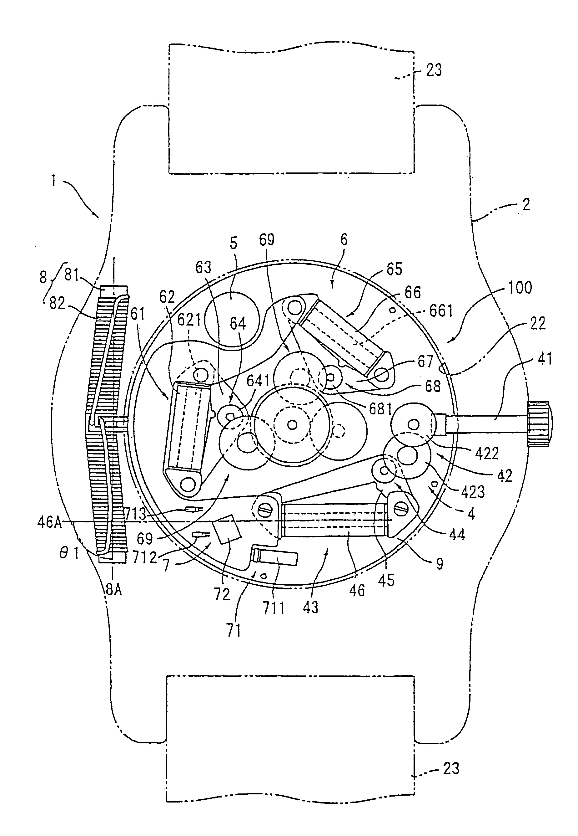 Electronic timepiece and electronic apparatus