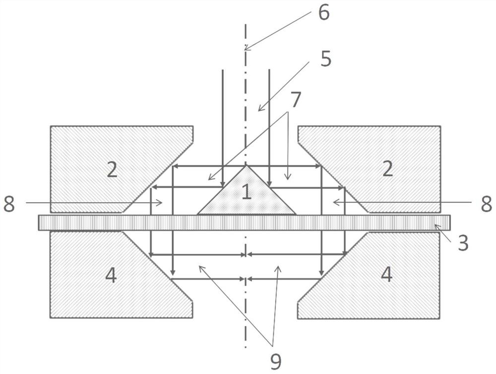 An optical lens assembly for generating a superchiral light field