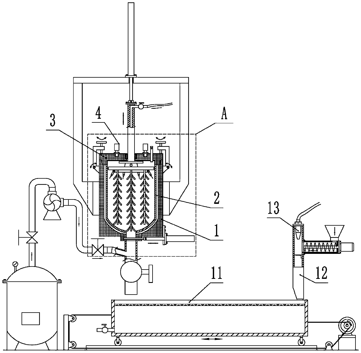 Preparation method of long-shelf-life glutinous rice sweet wine based on composite variable-pressure heating