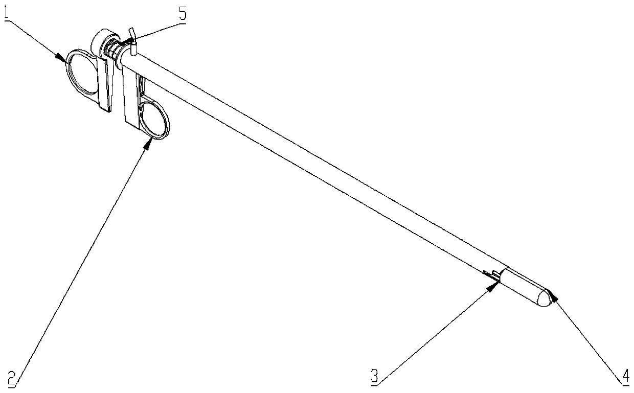 Pulmonary lobe occlusion device for minimally invasive surgery of thymoma