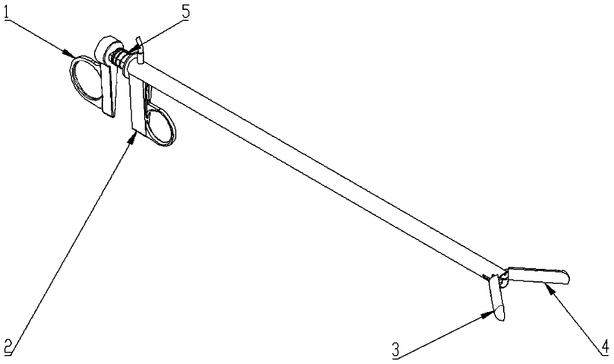 Pulmonary lobe occlusion device for minimally invasive surgery of thymoma