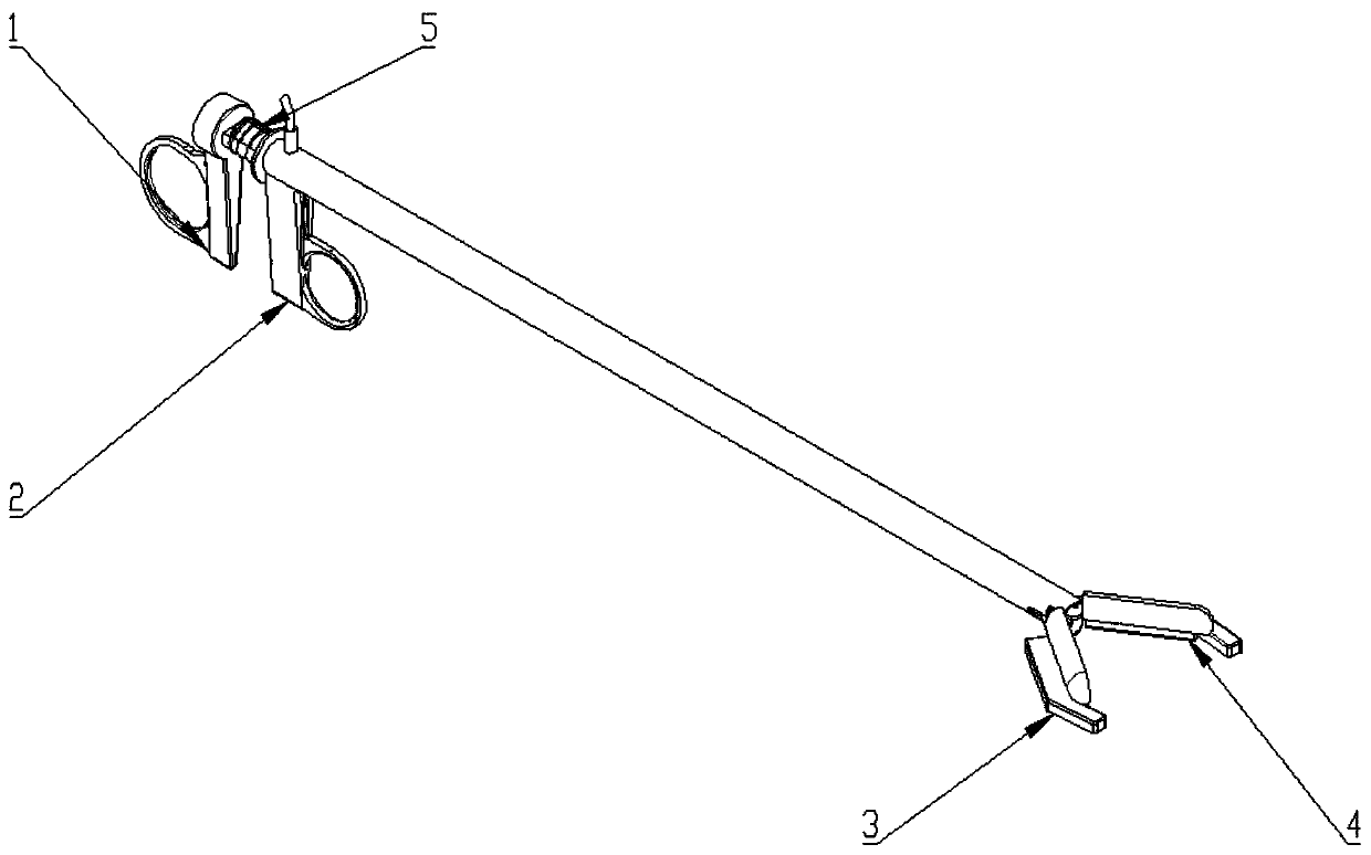 Pulmonary lobe occlusion device for minimally invasive surgery of thymoma