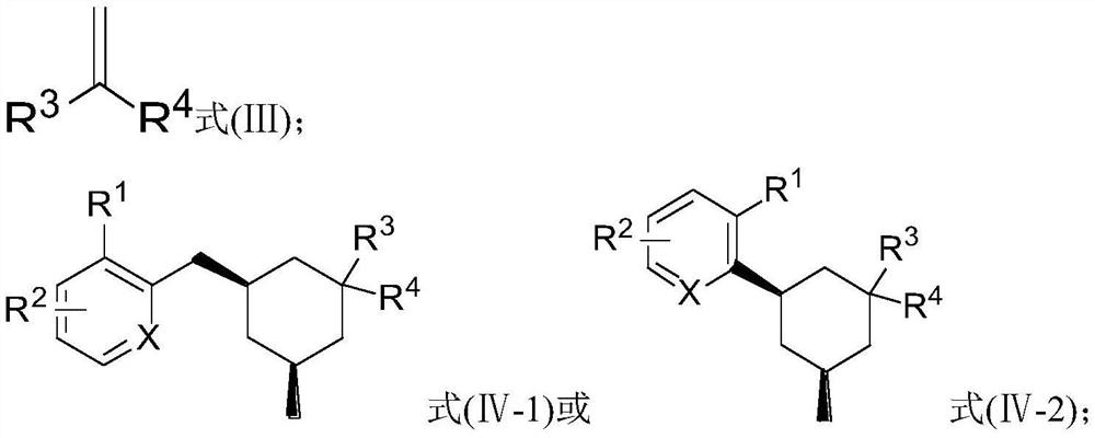 A kind of synthetic method of six-membered carbocyclic derivatives