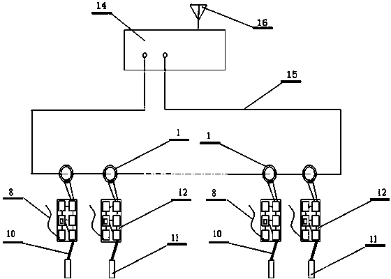 Method and device for connecting and controlling electronic detonator priming device and electronic detonator