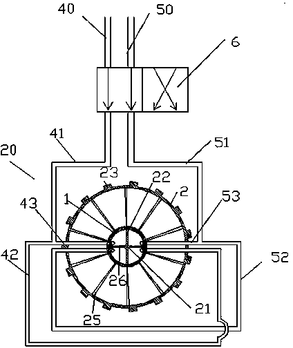 Water pumping device with sliding conical bearing and ball thrust bearing
