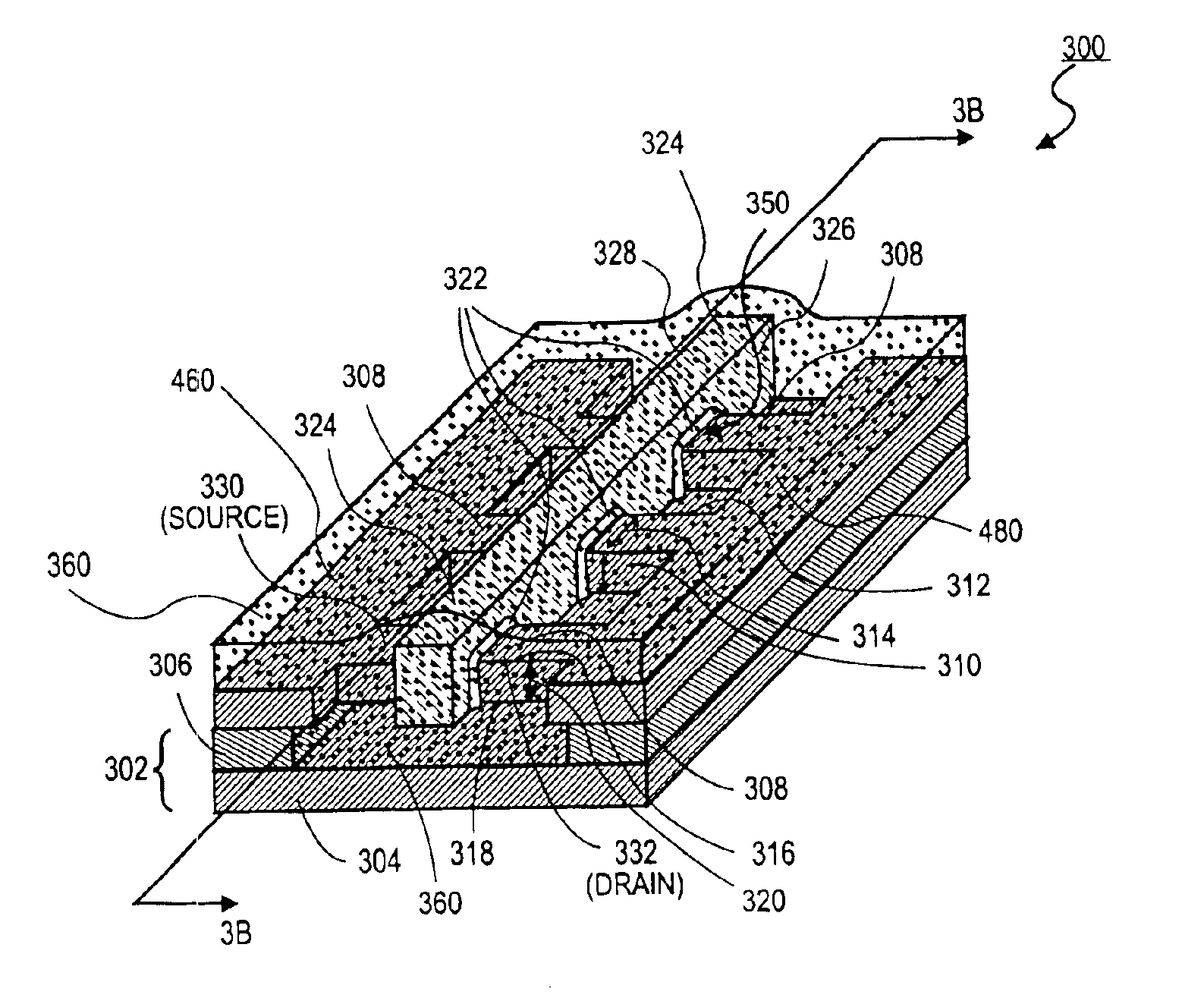 Nonplanar device with stress incorporation layer and method of fabrication