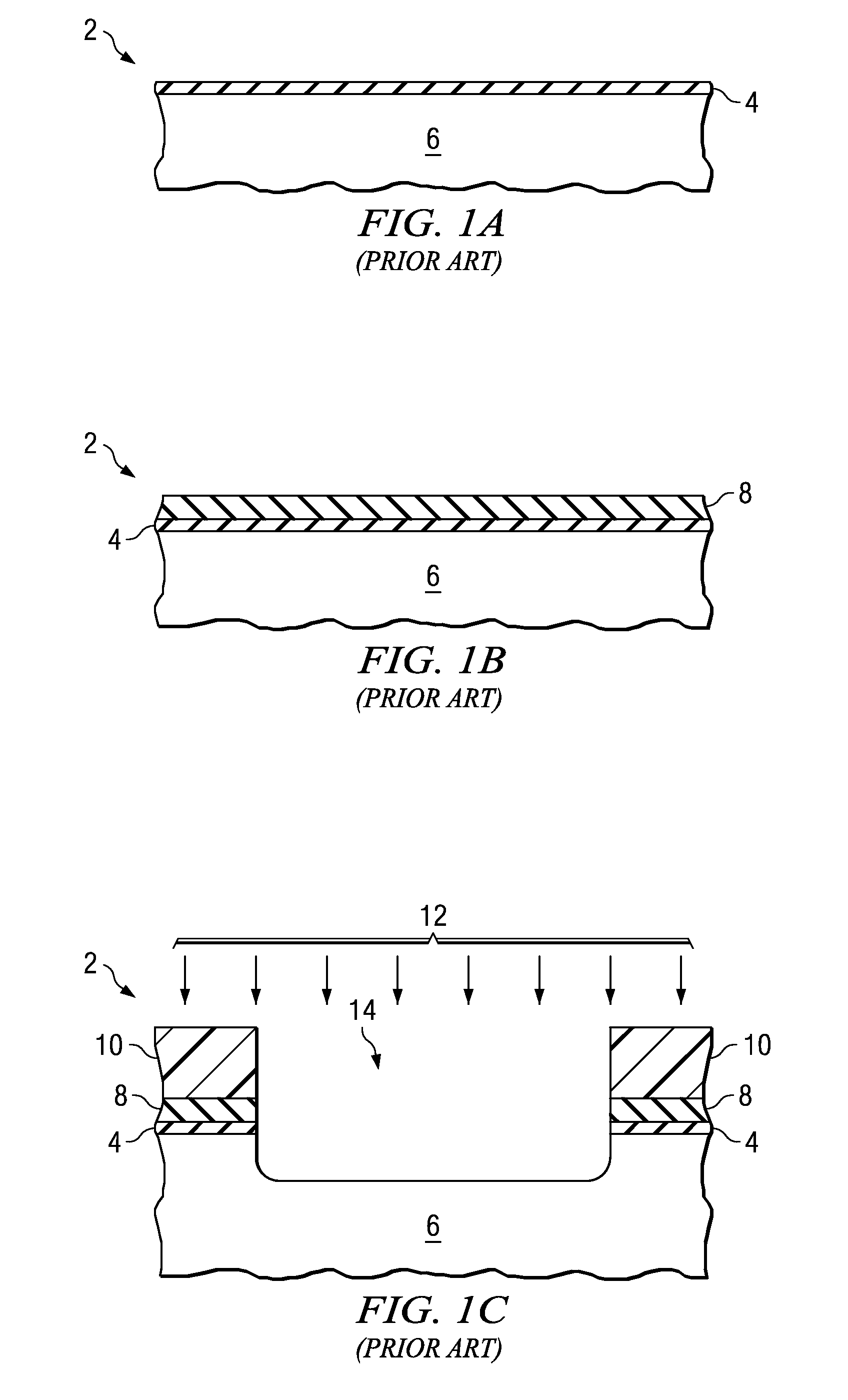 Highly selective liners for semiconductor fabrication